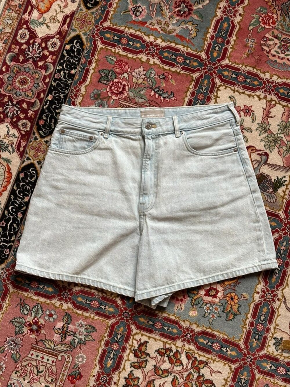 Everlane A-line Denim Shorts